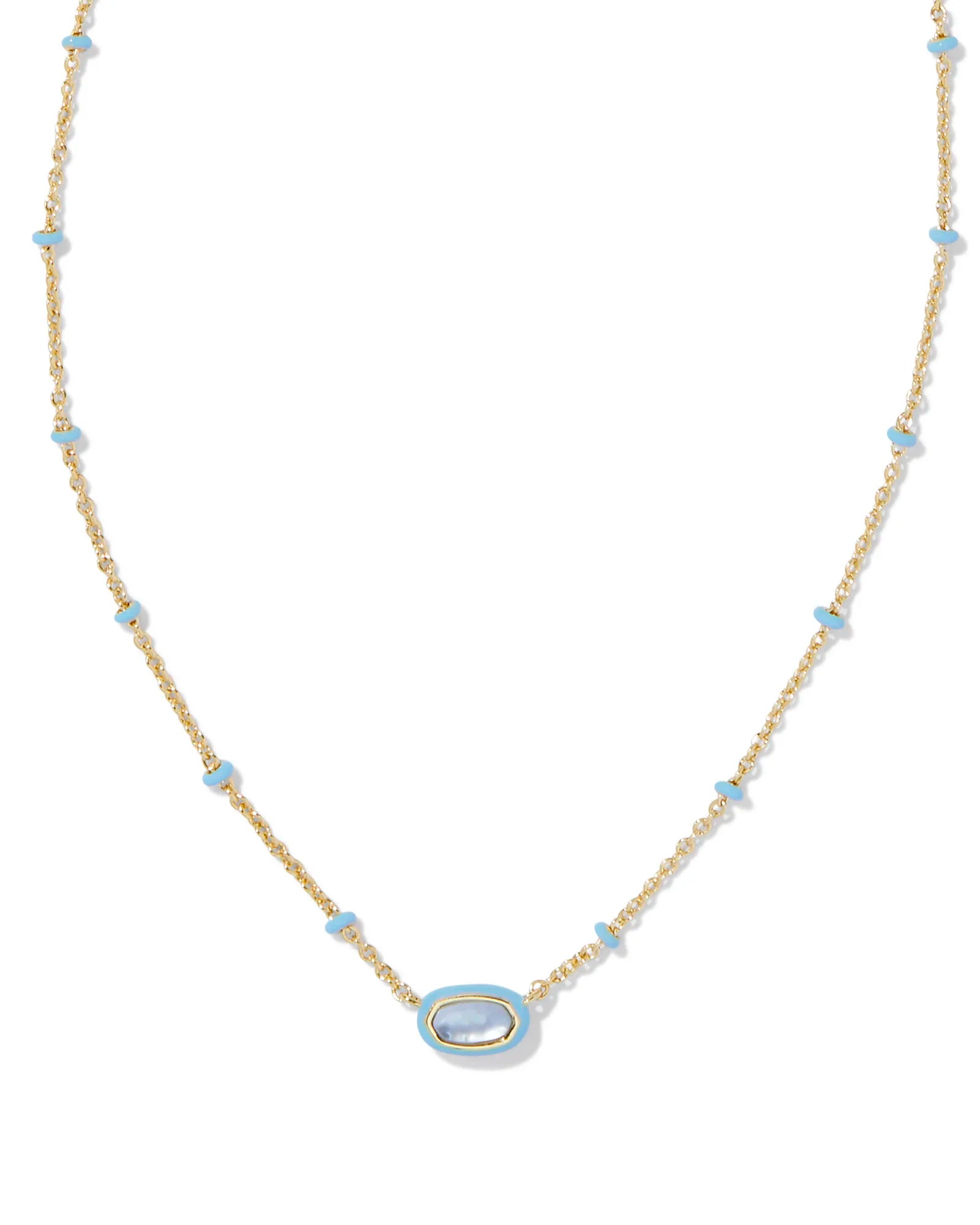 Kendra Scott Mini Elisa Necklace Enamel