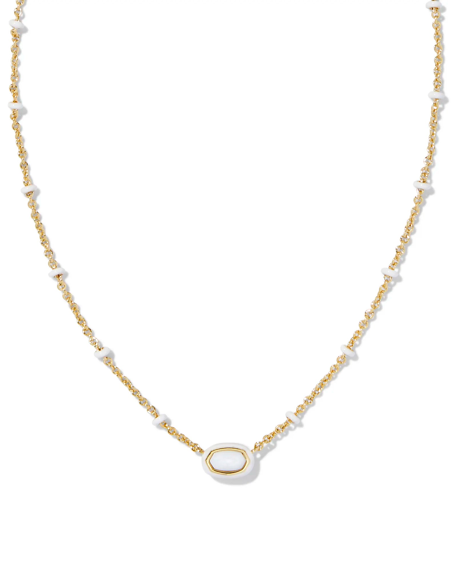 Kendra Scott Mini Elisa Necklace Enamel