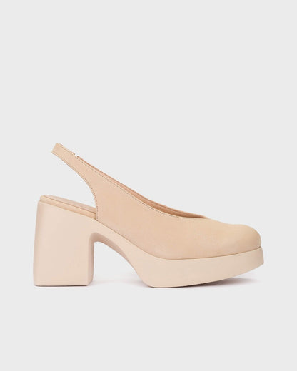 Wonders Lady 90 Slingbacks-Beige