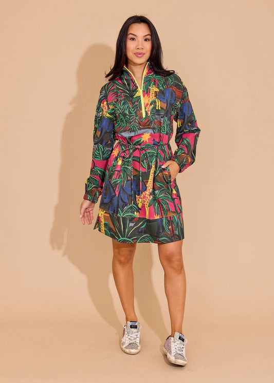 Alden Adair Logan Dress-Animal Kingdom