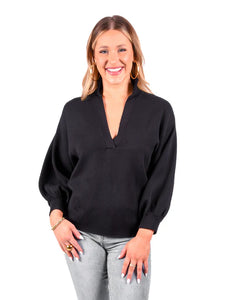 Emily McCarthy Lolli Sweater Black