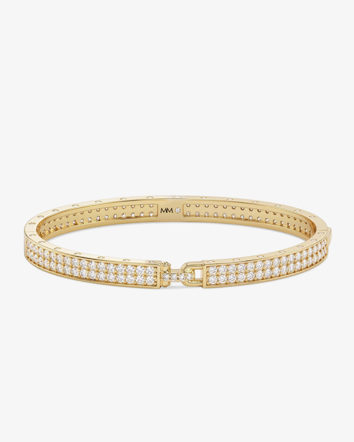 Melinda Maria Ashley Malibu Lock Cuff 6MM Bracelet