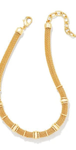 Kendra Scott Maya Statement Necklace Gold