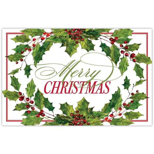 RosanneBeck Merry Christmas Placemats