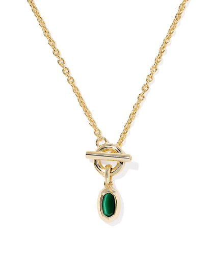 Kendra Scott Mini Elisa Toggle Short Pendant Necklace