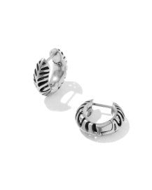 Kendra Scott Tiger Striped Mikki Huggie Earrings