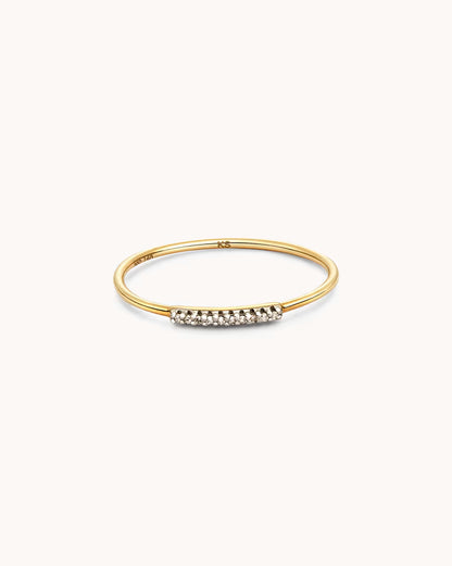 Kendra Scott Mila 14kt Gold Diamond Band