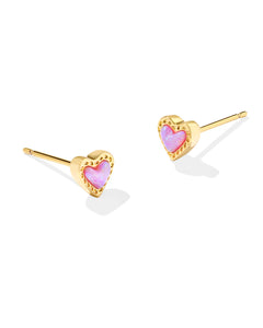 Kendra Scott Mini Ari Heart Earrings