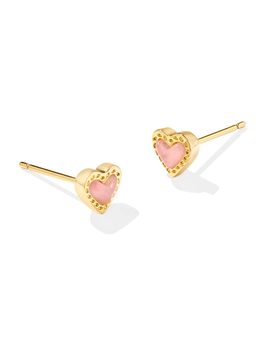 Kendra Scott Mini Ari Heart Earrings