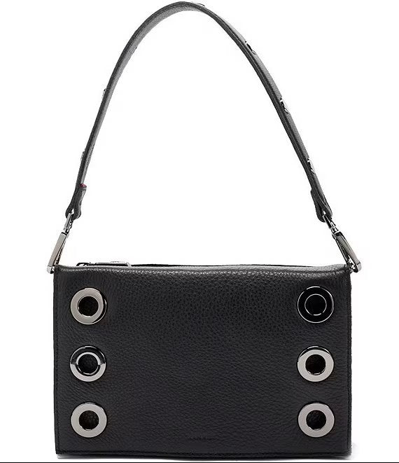 Hammitt Bryant Montana Clutch Small-Black Lugano/Gunmetal