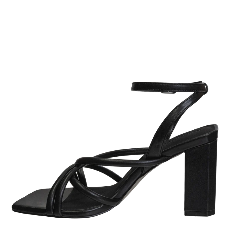 Naked Feet Mood Heel in Black