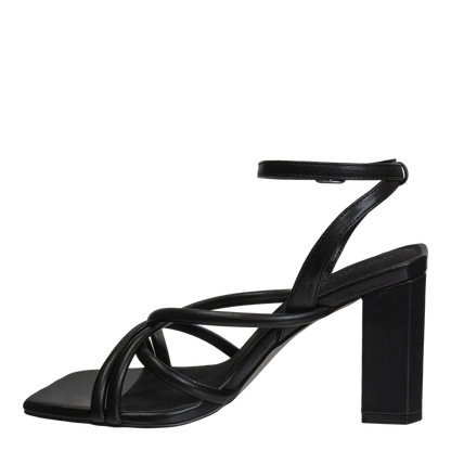 Naked Feet Mood Heel in Black