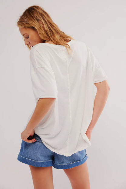 Free People Nina Tee Ivory