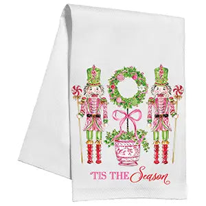 RosanneBeck Tis The Season Nutcracker Kitchen Towel