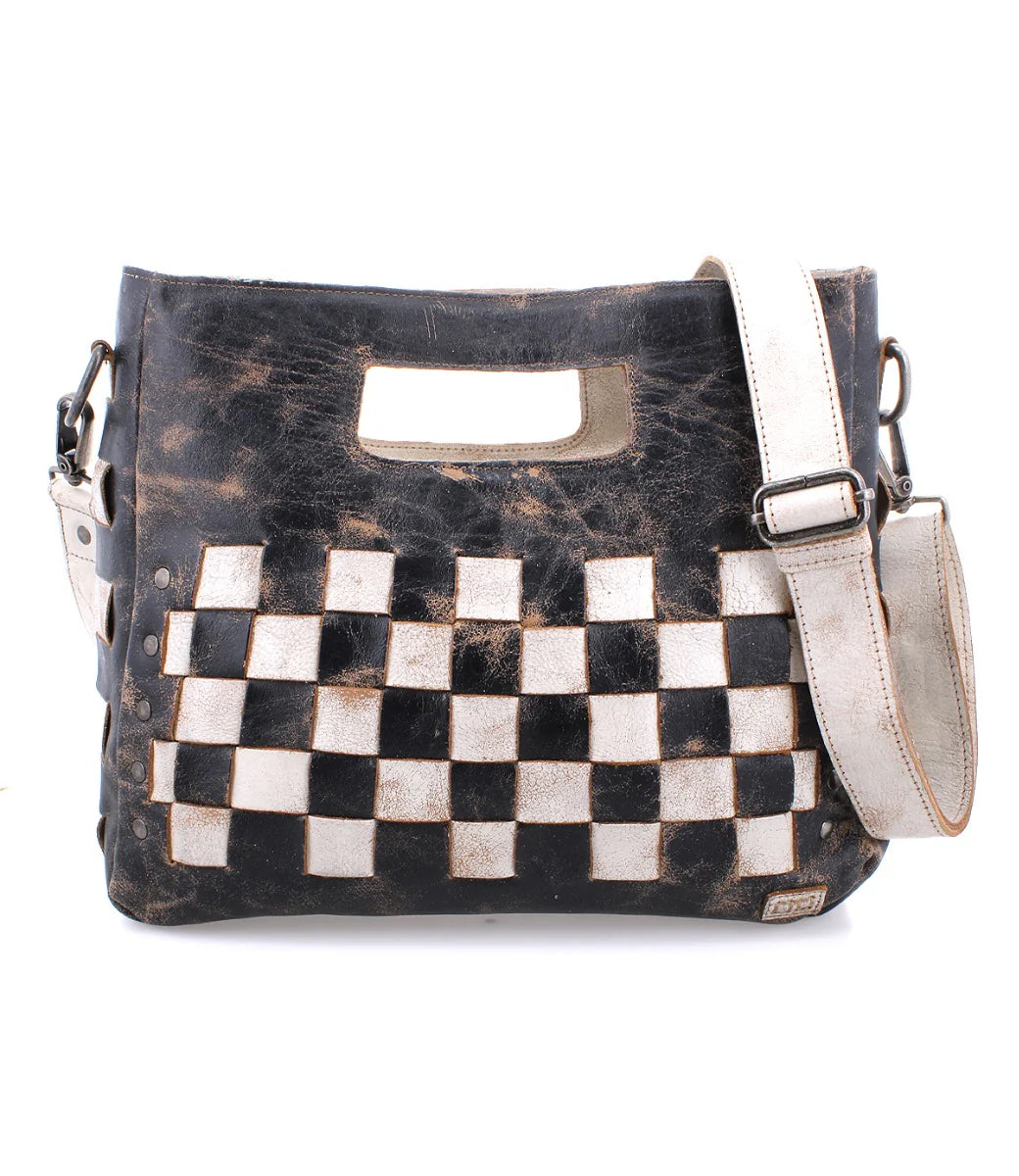 Bedstu Orchid Handbag-Black Lux/Nectar Lux