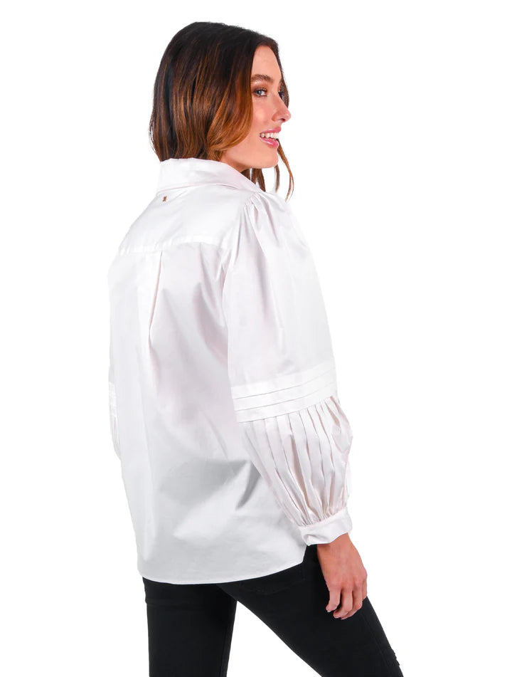 Emily McCarthy Oxford Shirt White