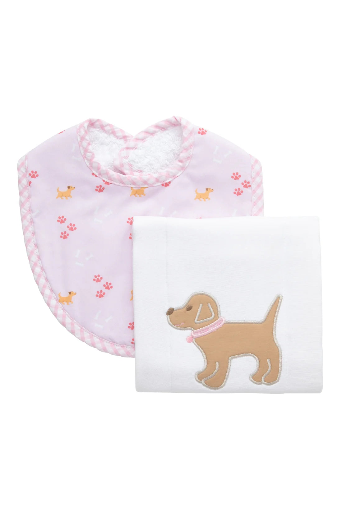 3 Marthas Puppy Basic Bib & Burp Boxed Set