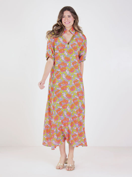 Emily McCarthy Poppy Maxi-Citrus Grove