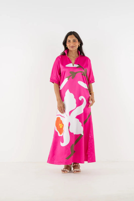 Emily McCarthy Poppy Maxi-Holland Pink