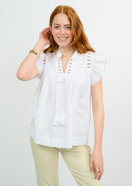 Ivy Jane Pretty Perfect Top-White