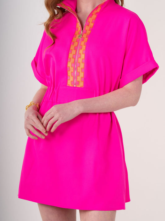 Emily McCarthy Pullover Dress-Pink Glo