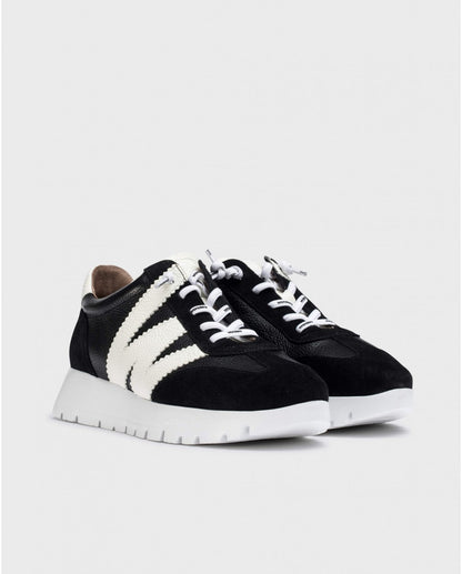 Wonders Racer Sneakers-Black