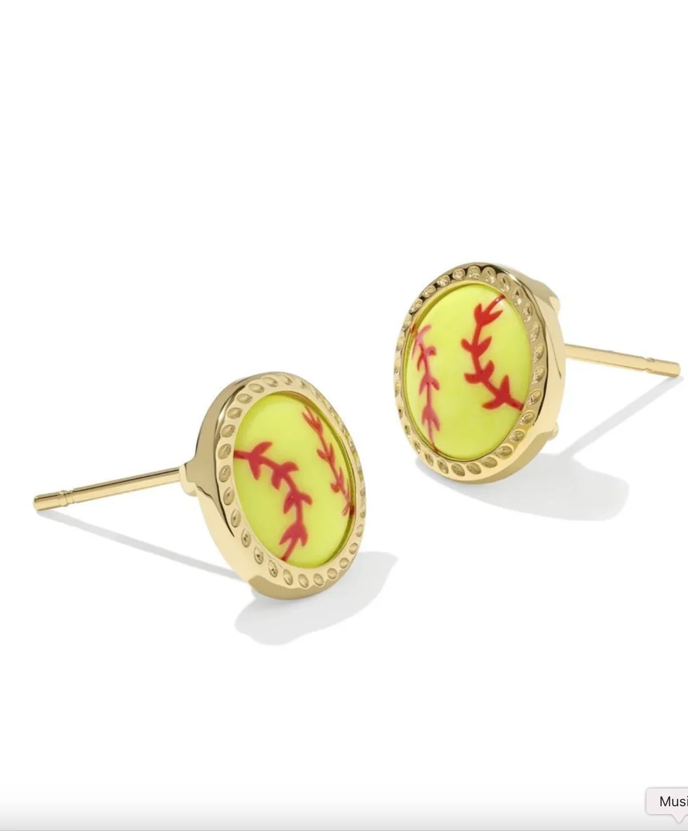 Kendra Scott Softball Stud Earrings
