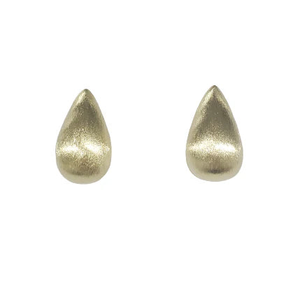 Sheila Fajl Serene Studs-Brushed Gold