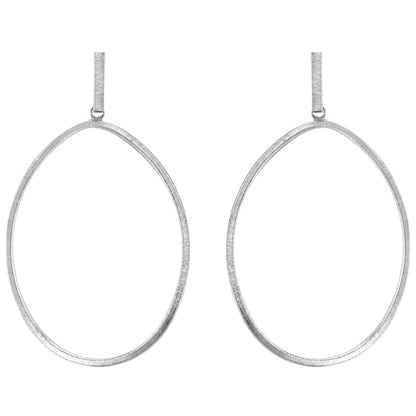 Sheila Fajl Twisted Oval Hoops