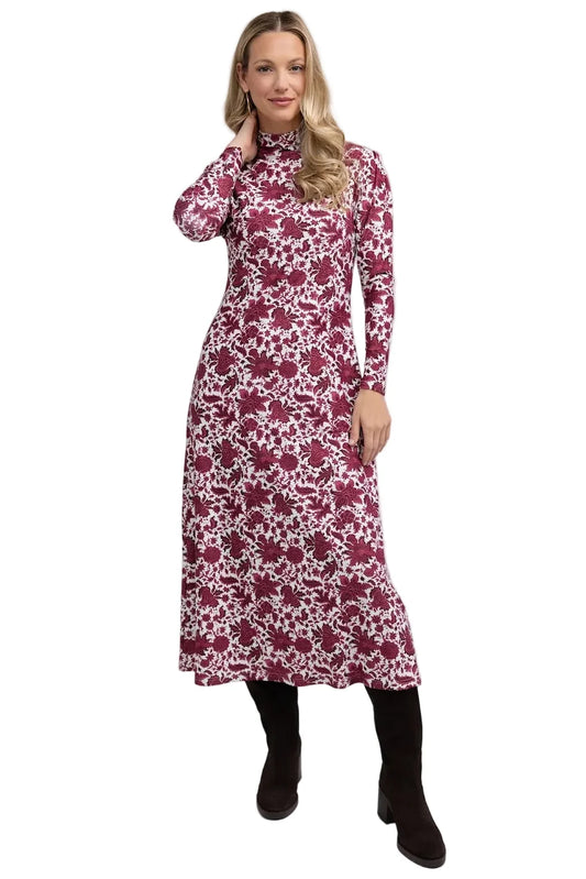 Smith & Quinn Daisy Dress Regal Raspberry