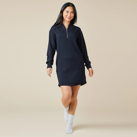 Softies Dream Tech Zip Tunic Black