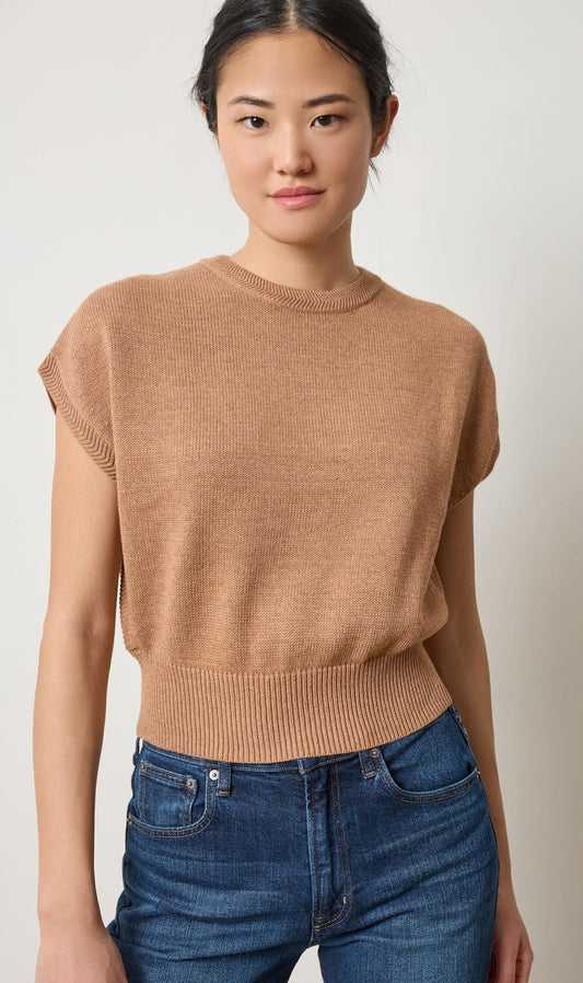 Lilla P Wedge Sweater-Acorn