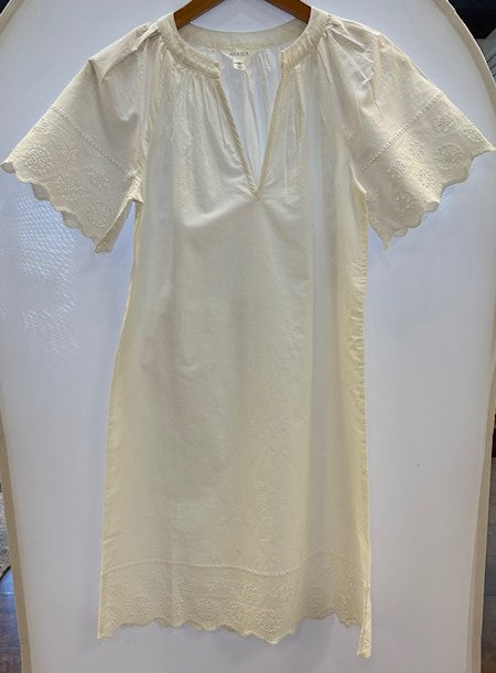 Mersea Daisy Dress-White