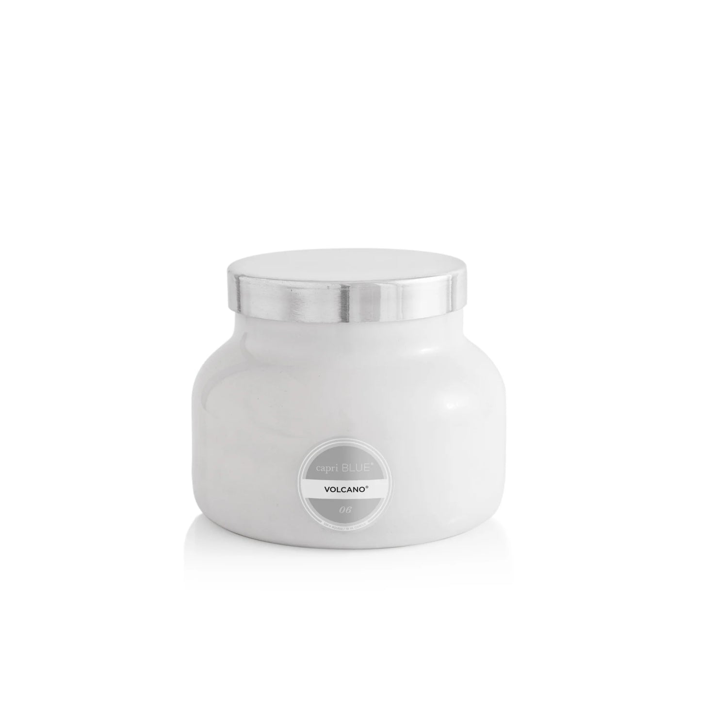 Capri Blue Signature White Jar Candle-Volcano