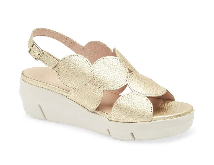 Wonders Derry Platform Sandal- Max Platino