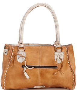 Bedstu Rockababy Handbag in Cashew Rustic Nectar Lux