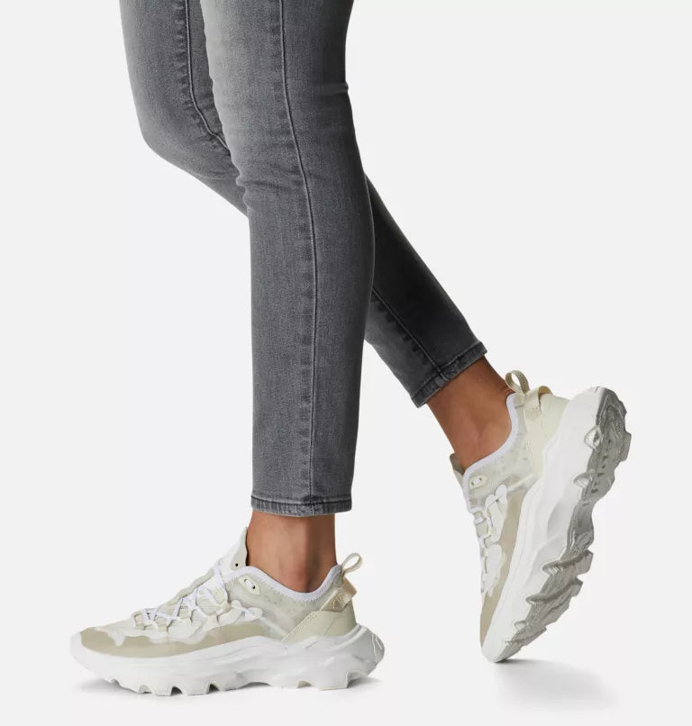 Sorel Kinetic Breakthru Tech Lace Sneaker in White/Chalk
