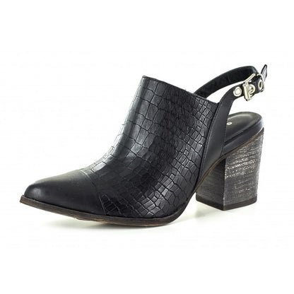 Chocolat Blu Anita in Black Crocodile