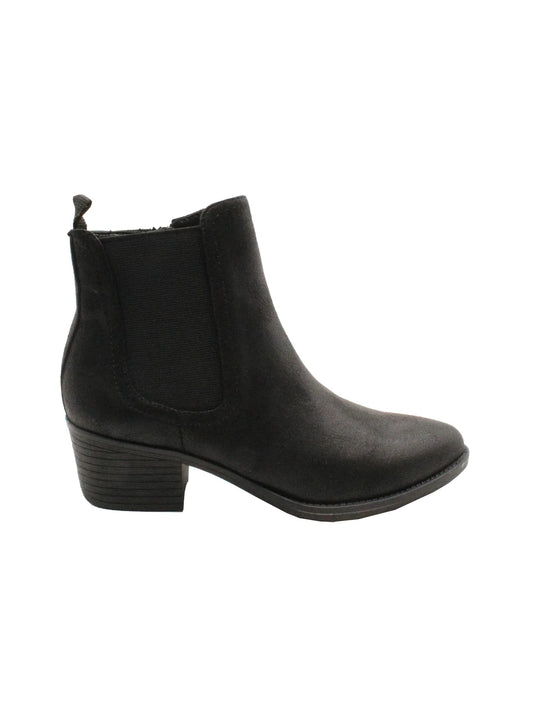 Volatile Carriage Bootie in Black