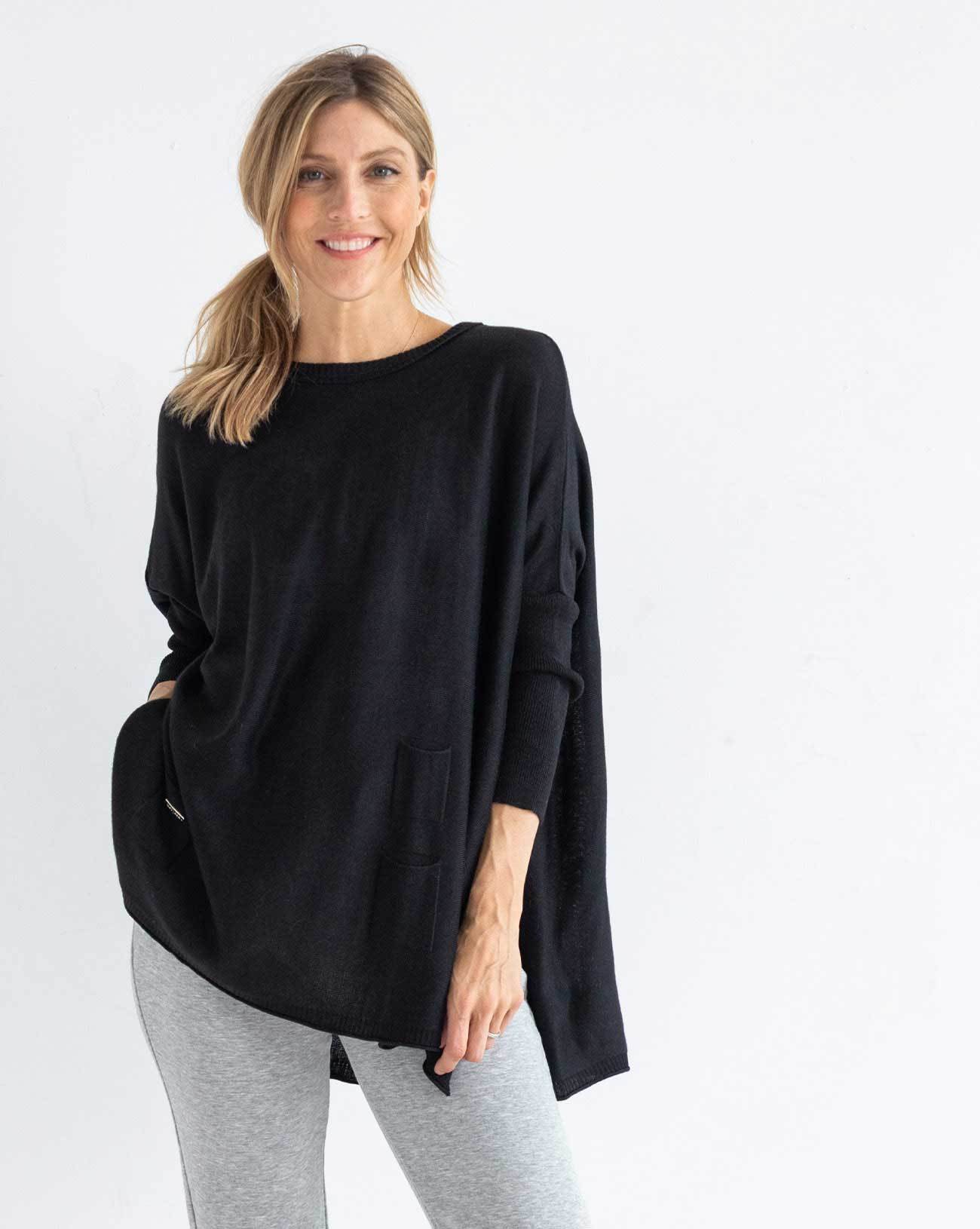 Catalina Sweater in Black