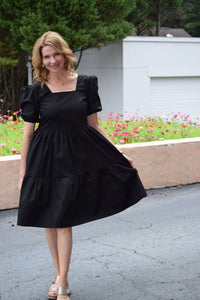 Maude Mia Dress in Black