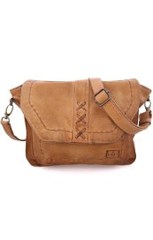 Bedstu Halsey Handbag in Pecan Dip Dye