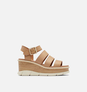 Sorel Joanie III Ankle Strap Wedge in Beige