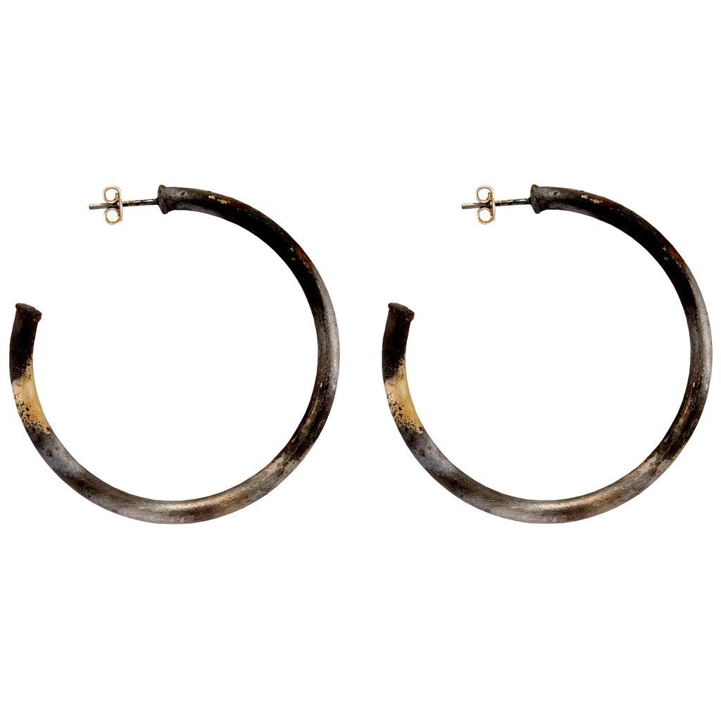 Sheila Fajl Everyone's Favorite Small Antiqued Hoops