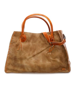 Bedstu Rockaway Handbag in Oats Pecan Rustic