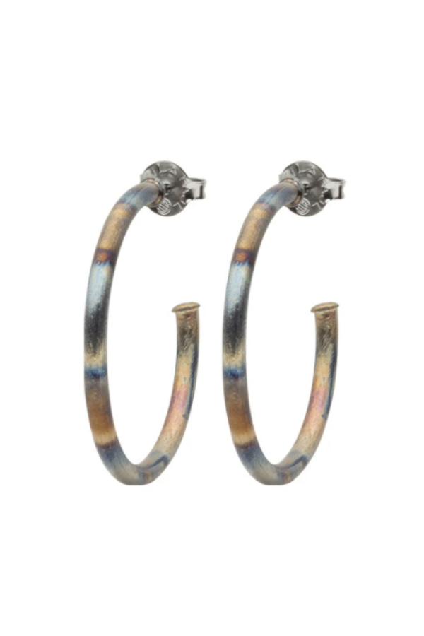 Sheila Fajl Everyone's Favorite Small Antiqued Hoops