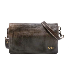 Bedstu Cadence Crossbody Handbag in Taupe Rustic